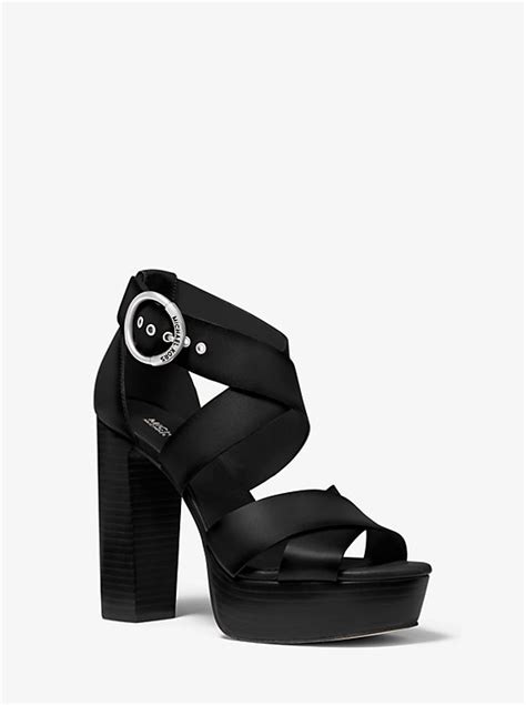 Leia Leather Platform Sandal 